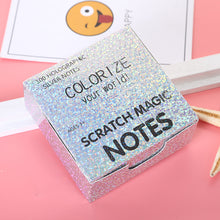 Load image into Gallery viewer, Sticky Note Scratch Picture Paper Scratch Picture Book
