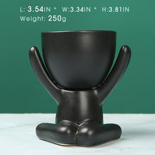 Load image into Gallery viewer, Home Ceramics Little People Succulent Vase Creative Desktop Art Crafts Decoration
