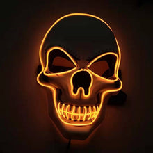 Load image into Gallery viewer, Skull LED Glowing Halloween Mask
