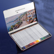 Load image into Gallery viewer, Water-Soluble Oil-Based Color Pencil Drawing Set
