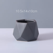 Load image into Gallery viewer, Geometric Green Plants Hydroponic Flowerpot
