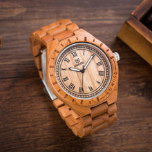 Load image into Gallery viewer, Explosive men's wooden watch, high-grade wooden watch, wooden watch
