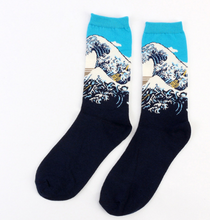 Load image into Gallery viewer, art pattern socks
