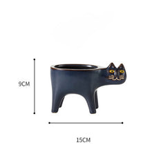 Load image into Gallery viewer, Cute Cat Tail Flower Pot Ceramic Personality Creativity
