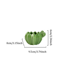 Load image into Gallery viewer, Indoor Ceramic Succulent Plant Pot Cactus Flower Pot Home Balcony Garden Decoration Ornaments
