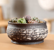 Load image into Gallery viewer, Breathable Stoneware Succulent Flower Small Flower Pot

