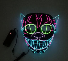 Load image into Gallery viewer, Halloween Led Mask Atmosphere Cheering Props
