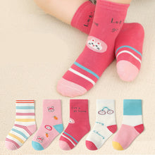 Load image into Gallery viewer, Children's Autumn And Winter Tube Cotton Socks
