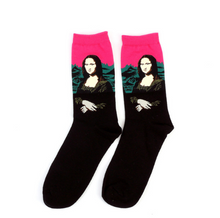 Load image into Gallery viewer, art pattern socks
