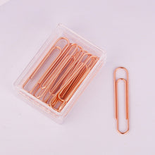 Load image into Gallery viewer, Rose gold series paper clip
