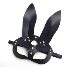 Load image into Gallery viewer, Leather eye mask for Halloween party
