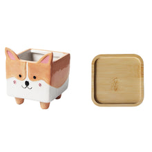 Load image into Gallery viewer, Creative Office Living Room Interior Desktop Ceramic Mini Cartoon Flower Pot
