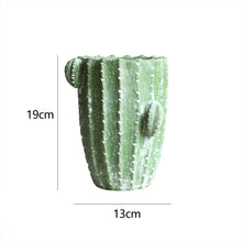 Load image into Gallery viewer, Cactus flower pot
