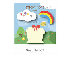 Load image into Gallery viewer, Halloween Spooky Pumpkin Pattern Post-it Notes
