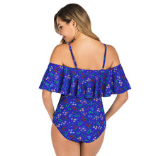 Load image into Gallery viewer, Printed floral one-piece bikini

