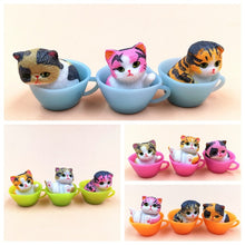 Load image into Gallery viewer, 12 pcs Cup Chesse Cat or Landscape Doll
