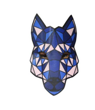 Load image into Gallery viewer, LED Sound Control Luminous Mask Nightclub Masquerade Quick Hand Shake Artifact Voice-activated fluorescent EL light-emitting mask
