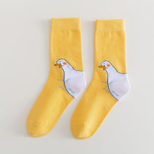 Load image into Gallery viewer, Creative three-dimensional duck female tide socks
