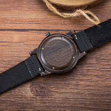 Load image into Gallery viewer, Wooden watch quartz wood watch
