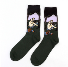 Load image into Gallery viewer, art pattern socks
