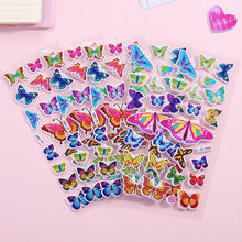 Load image into Gallery viewer, Cartoon Anime Three-dimensional Stickers Puzzle Early Education Kindergarten Reward Bubble Stickers
