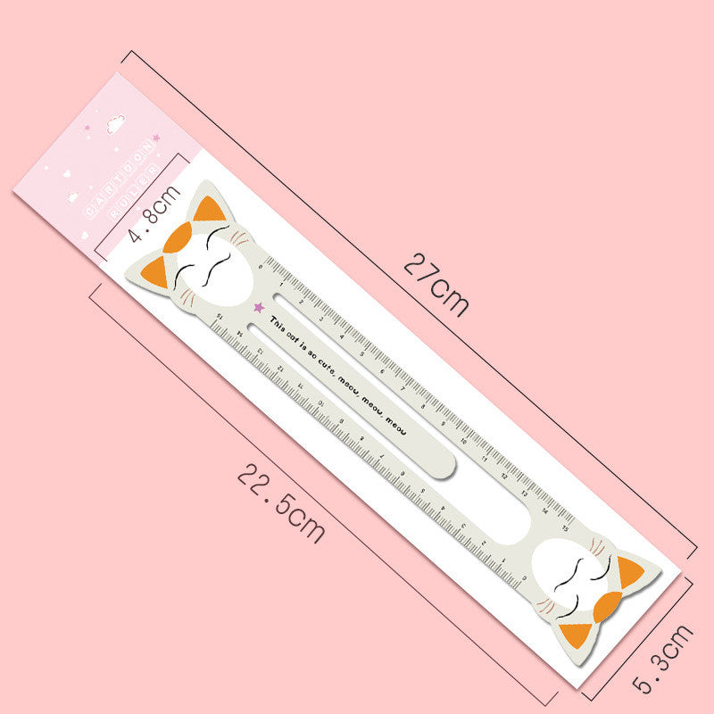 Load image into Gallery viewer, Japanese And Korean Creative Zodiac Magnetic Ruler Cartoon