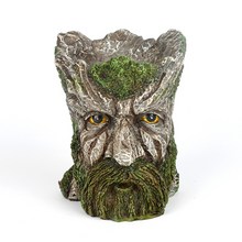 Load image into Gallery viewer, Strongwell Imitation Tree Head Old Man Flower Pot Container Garden Tree Man Figurine Planter Pot Desktop Home Decoration Gift
