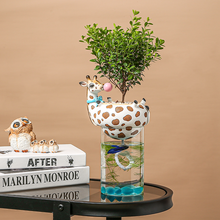 Load image into Gallery viewer, Succulent Automatic Water-absorbing Flowerpot Lazy Decoration
