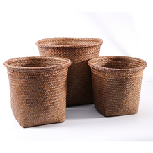 Load image into Gallery viewer, Caches-pots en rotin basiques
