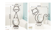 Load image into Gallery viewer, Simple Cat Iron Flower Hydroponic Vase
