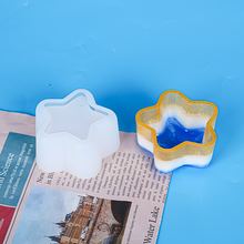 Load image into Gallery viewer, Epoxy Mold Dish Succulent Flower Pot Silicone Mold Mirror Surface
