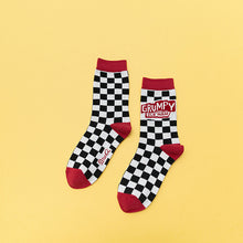 Load image into Gallery viewer, Personality Contrast Color Graffiti Women's Tube Socks Street Style Fashion Cotton Socks
