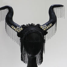 Load image into Gallery viewer, Horn Headband Halloween Personality Cosplay Props
