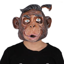 Load image into Gallery viewer, Funny Horse Donkey Head Orangutan Vibrato Rabbit Mask Annual Performance
