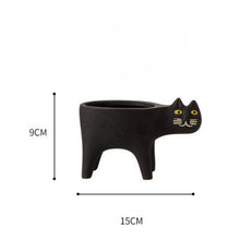Load image into Gallery viewer, Cute Cat Tail Flower Pot Ceramic Personality Creativity
