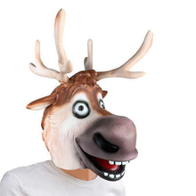 Load image into Gallery viewer, Funny Horse Donkey Head Orangutan Vibrato Rabbit Mask Annual Performance
