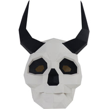 Load image into Gallery viewer, Halloween New Version Of The Devil Skull Creative DIY Mask Paper
