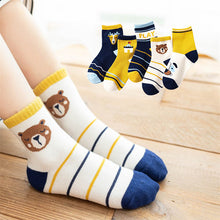 Load image into Gallery viewer, Simple Children's Cartoon Combed Cotton Socks
