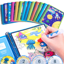 Load image into Gallery viewer, Children's Magic Water Painting Book Coloring And Coloring Book
