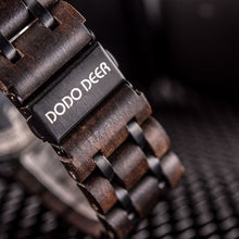 Load image into Gallery viewer, Wooden quartz watch
