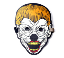 Load image into Gallery viewer, LED Sound Control Luminous Mask Nightclub Masquerade Quick Hand Shake Artifact Voice-activated fluorescent EL light-emitting mask
