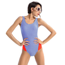 Load image into Gallery viewer, Hollow Back Triangle Swimsuit
