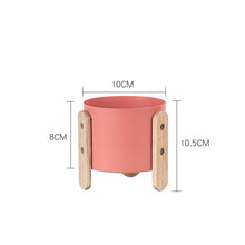 Load image into Gallery viewer, Nordic ins simple net red cream macaron iron flower pot

