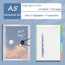 Load image into Gallery viewer, Detachable Loose-leaf Cardboard Notebook

