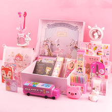 Load image into Gallery viewer, Sakura Girl Starry Stationery Set Gift Box For Primary And Middle School Students
