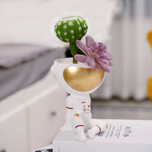 Load image into Gallery viewer, Astronaut Succulent Flower Pot Plant Flower Pot Set Combination Decoration Resin Crafts
