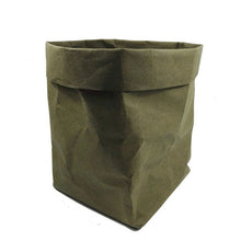 Load image into Gallery viewer, Flower pot supplies washed kraft paper storage bag
