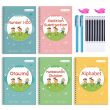 Load image into Gallery viewer, Children's English Copy Groove Font Magic Practice Copybook Setk
