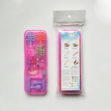Load image into Gallery viewer, Two-Finger Grip Silicone Baby Learning Writing Tool Writing Pen Writing Correction Device Children Stationery Gift 3pcs
