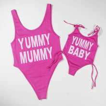 Load image into Gallery viewer, Yummy baby Parent-child swimsuit
